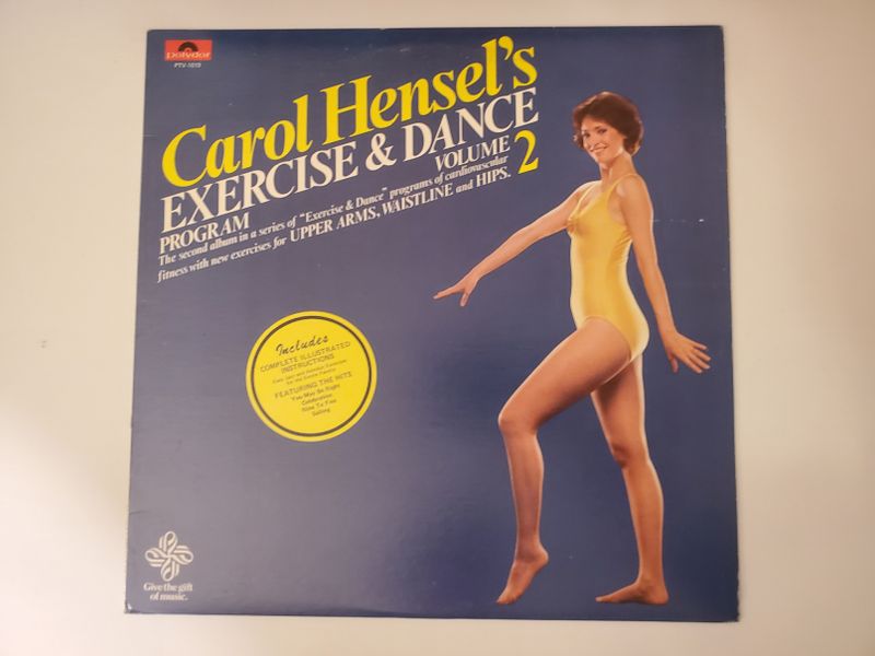 Carol Hensel Exercise & Dance Program Volume 2 vinyl record